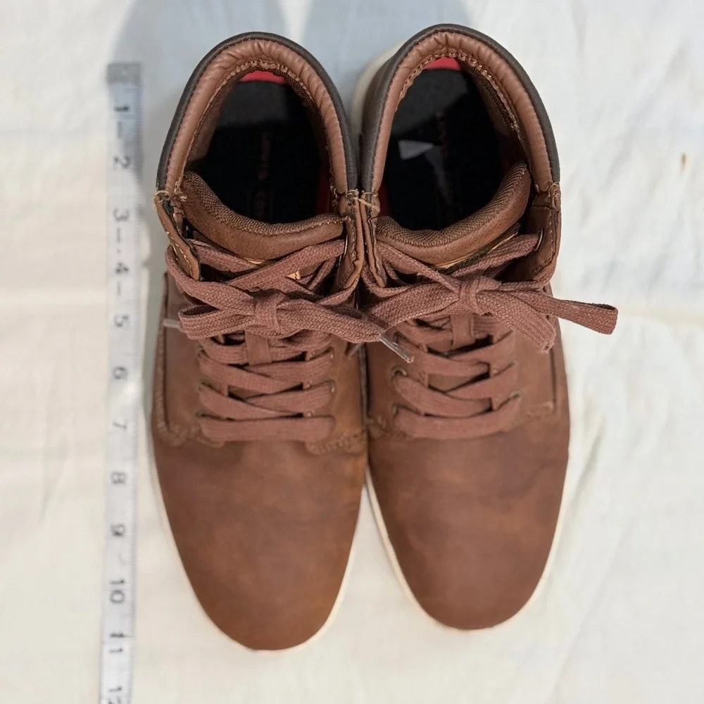 Levi's Men's 8 Fletcher II High-Top Brown Sneakers